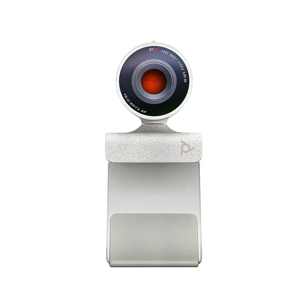 Clearance Poly Studio P5 HD 1080p Webcam, White (2200-87070-001)