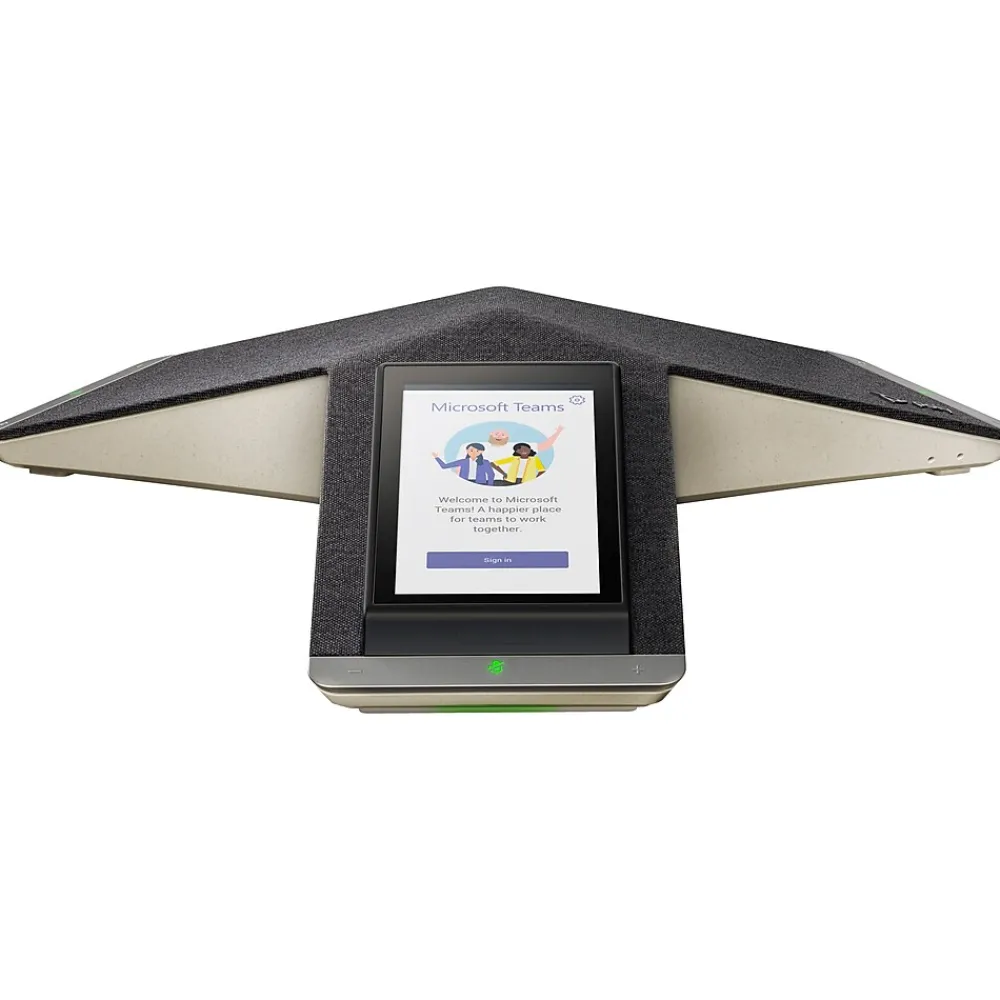 Poly Trio C60 3-Line IP Conference Telephone, Black/Grey (849B1AA)
