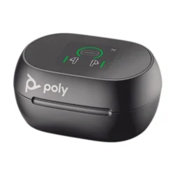 Voyager Free 60+ UC Wireless Noise Cancelling Bluetooth Earbuds, USB-C, MS Certified, Carbon Black (7Y8G4AA)<Poly Online