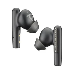 Voyager Free 60 UC Wireless Noise Cancelling Bluetooth Earbuds, USB-A, UC Certified, Carbon Black (7Y8H3AA)<Poly Sale
