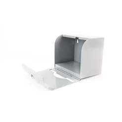 Diaper Disposal Large Bag Dispenser, White, Steel, 400 Bag Capacity (PD-DSP-06 WH)<Poopy Doo Sale