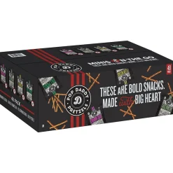 Pop Daddy Variety Pack Pretzels Sticks, 1.5 oz., 48 Bags/Carton (38153)