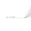 Pens|Poppin Luxe Retractable Gel Pen, Fine Point, Black Ink, 6/Pack (100086)