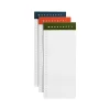 Notepads|Poppin Work Happy Magnetic List Pads, Lagoon/Clay/Olive, 50 Sheets/Pad, 3 Pads/Pack (106511)