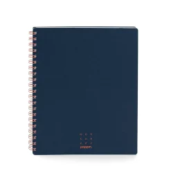 Subject Notebooks|Poppin Work Happy 1-Subject Notebook, 8.5" x 11", Ruled, 40 Sheets, Lagoon/Turquoise (106645)