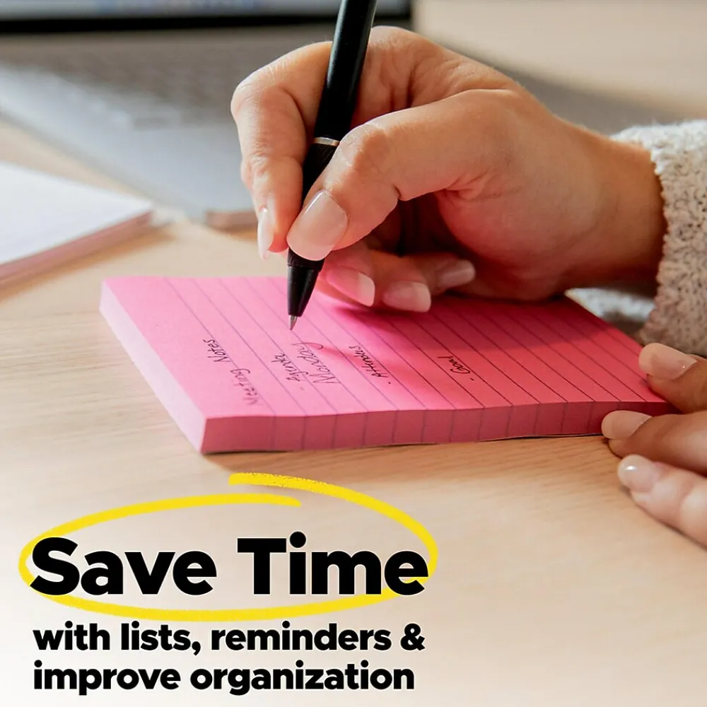 Post-It Notes*Post-it Notes, 1 3/8" x 1 7/8", Collection, 100 Sheet/Pad, 12 Pads/Pack (653-YW) Canary