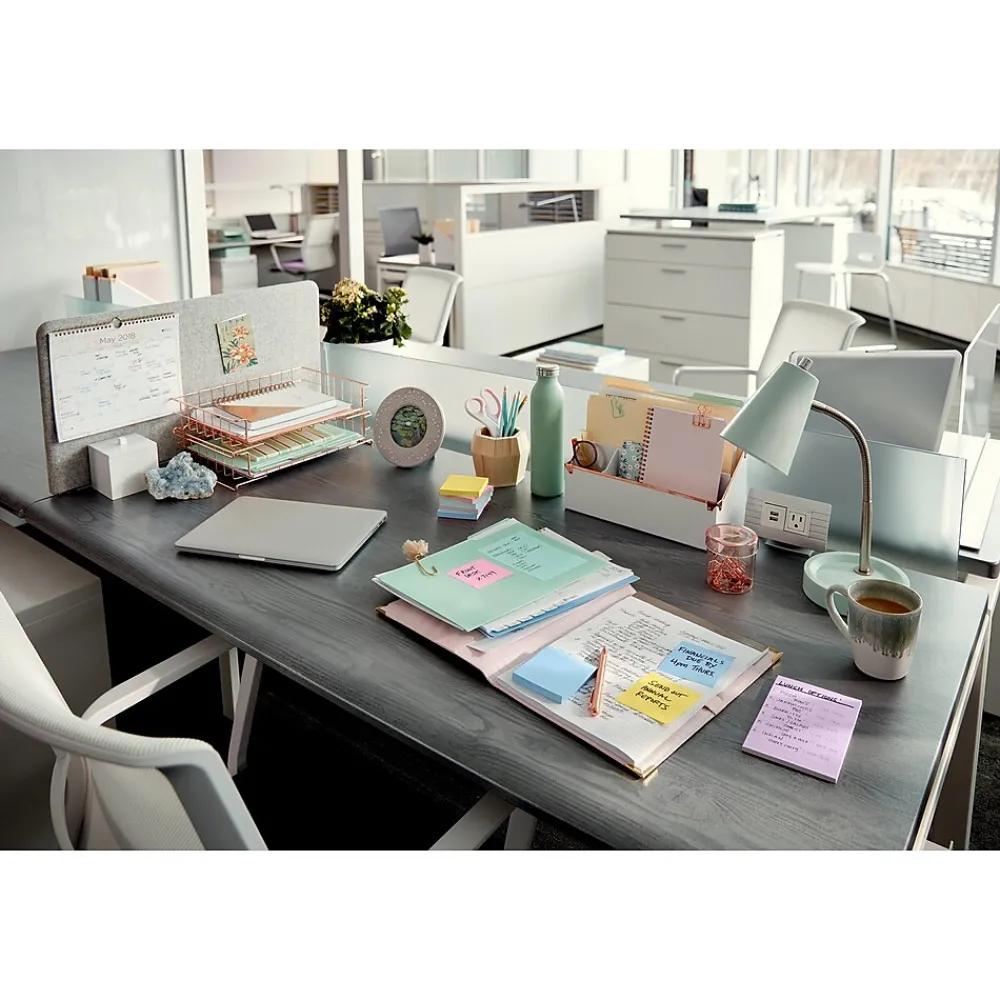 Post-It Notes*Post-it Notes, 3" x 3", Canary Collection, 90 Sheet/Pad, 18 Pads/Pack (654-18CP)
