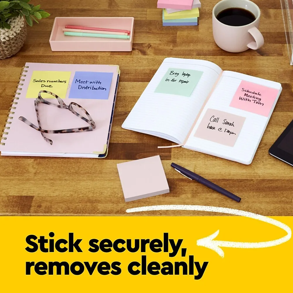 Post-It Notes*Post-it Notes, 4" x 6", Canary Collection, 100 Sheet/Pad, 12 Pads/Pack (659-YW)