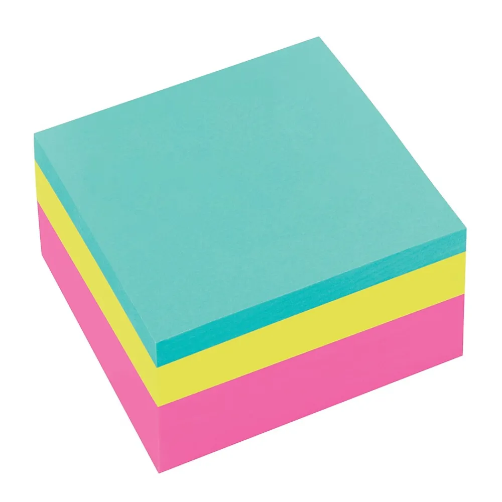 Post-It Notes*Post-it Notes Combo Pack, 3" x 3", Assorted Collection, 400 Sheet/Pad, 4 Pads/Pack (MMM2027RCR-4)