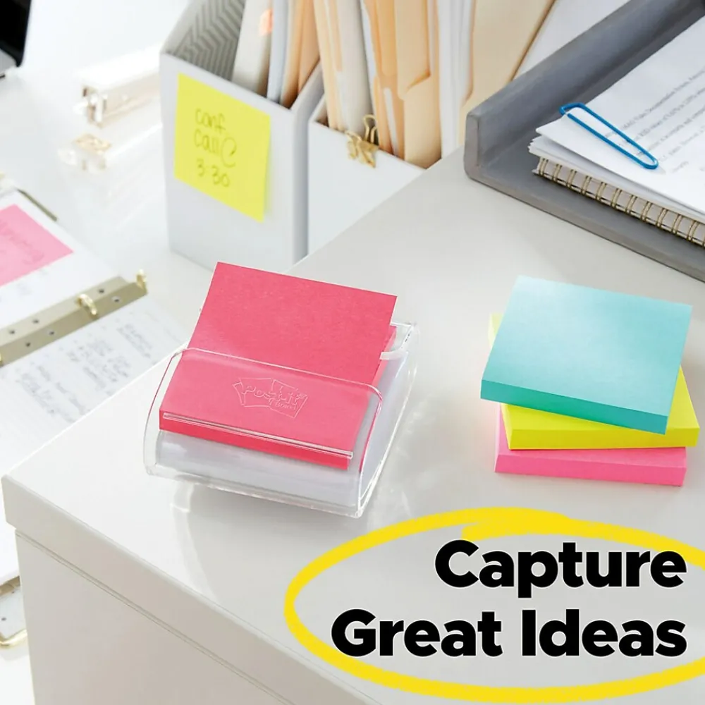 Post-It Notes*Post-it Pop-up Notes, 3" x 3", Canary Collection, 100 Sheet/Pad, 24 Pads/Pack (R33024VAD)