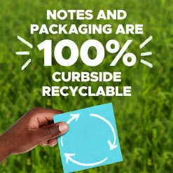 Post-It Notes*Post-it Recycled Super Sticky Notes, 4
