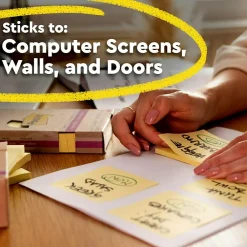 Post-It Notes*Post-it Recycled Super Sticky Notes, 3