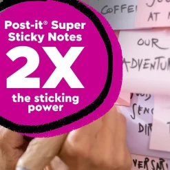 Post-It Notes*Post-it Recycled Super Sticky Notes, 3