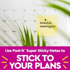 Post-It Notes*Post-it Super Sticky Notes, 4