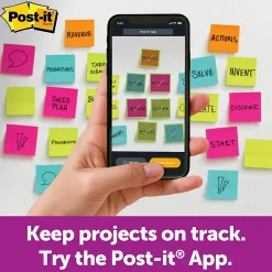 Pop-Up Dispensers*Post-it ® Super Sticky Pop-Up Notes Dispenser for 4
