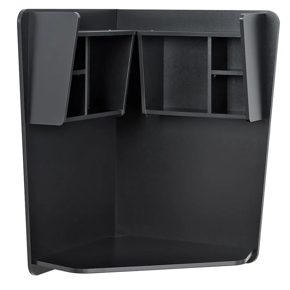 Corner Desks*Prepac Floating Corner Desk, Black (BEHW-0202-1)