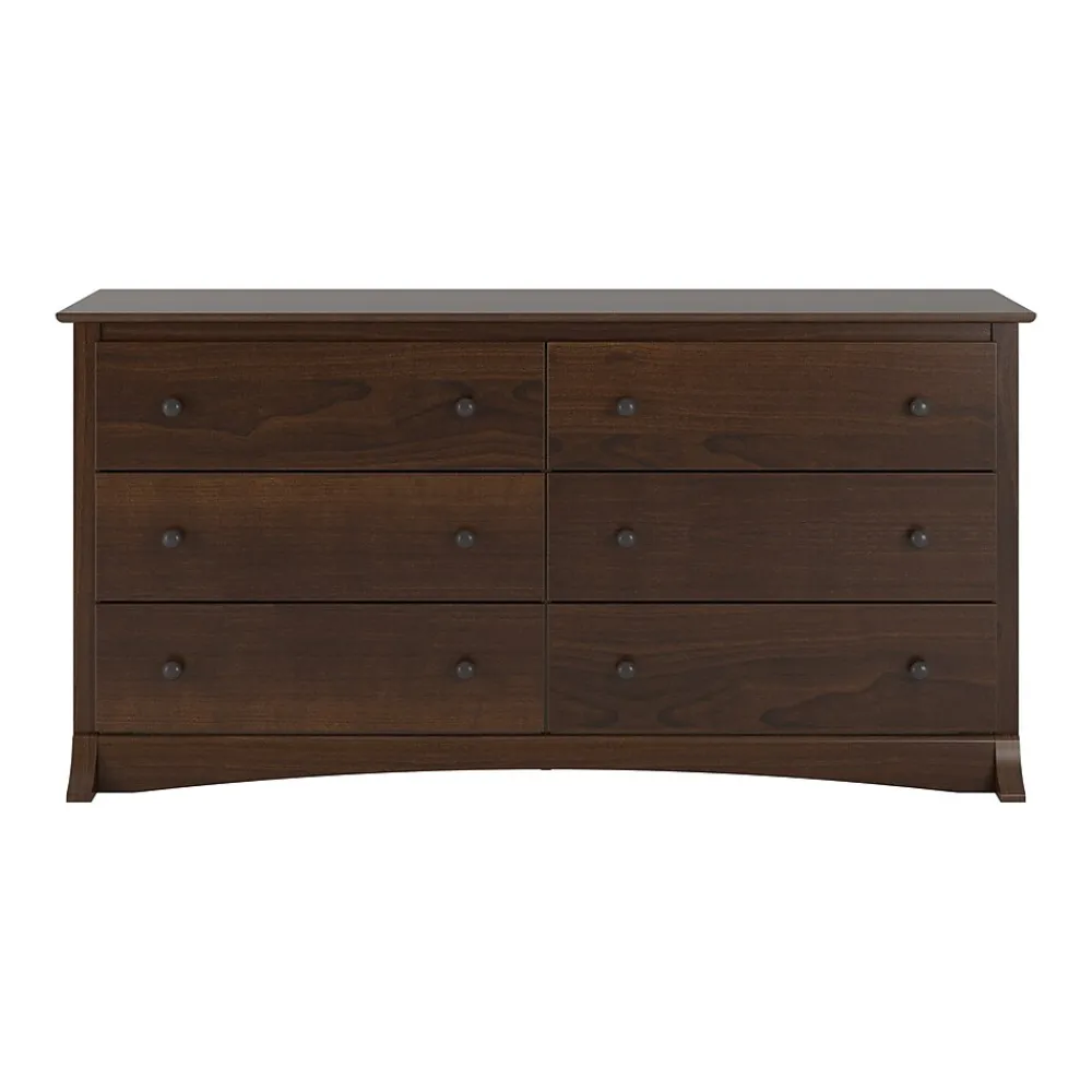 Storage Cabinets*Prepac Fremont 29" 6-Drawer Dresser, Espresso (EDC-6330-K)