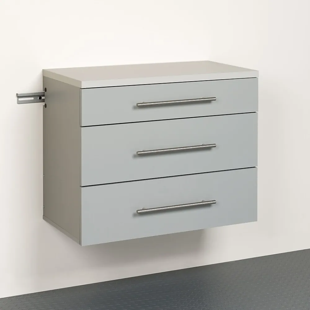 Storage Cabinets*Prepac ™ HangUps 24" Laminate Upper Storage Cabinet, Light Gray (GSUW-0706-1)