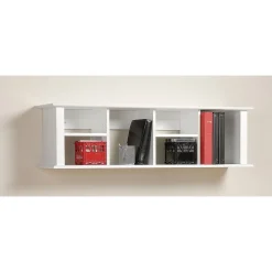 Shelving*Prepac ™ Wall Mounted Desk Hutch, 48" x 11.5", White (WHD-1348)