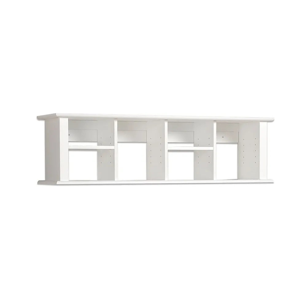 Shelving*Prepac ™ Wall Mounted Desk Hutch, 48" x 11.5", White (WHD-1348)