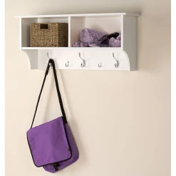 Shelving*Prepac ™ Wide Hanging Entryway Shelf, 36" x 11.5", White (WEC-3616)