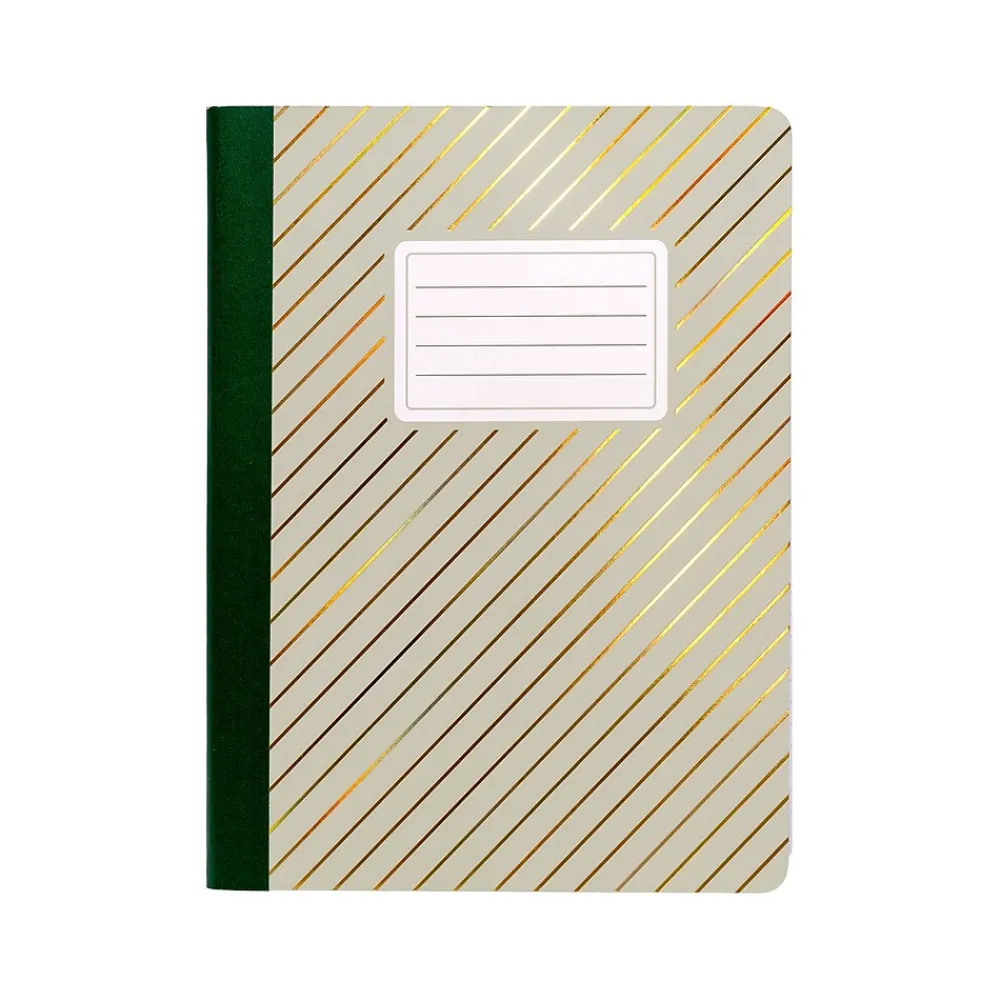 Composition Notebooks|Pukka Pad Haze Composition Notebooks, 7.5" x 8.75", College-Ruled, 70 Sheets, Assorted Colors, 3/Pack (9976(AST)-HZE)