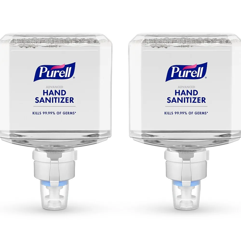 Advanced 70% Alcohol Foaming Hand Sanitizer Refill for ES8 Dispenser, 1200 mL, 2/Carton (7753-02)<Purell Outlet