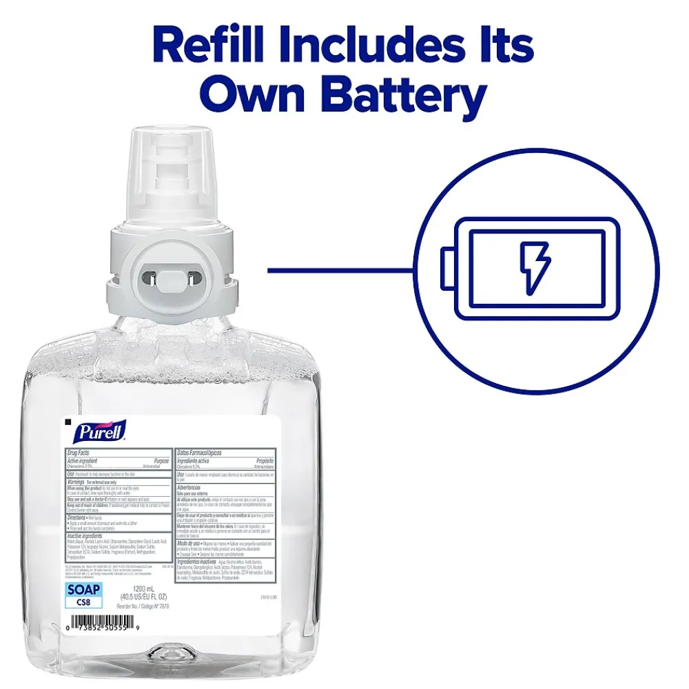 CS8 Automatic Wall Mounted Hand Sanitizer Dispenser Graphite (7824-01)<Purell Online