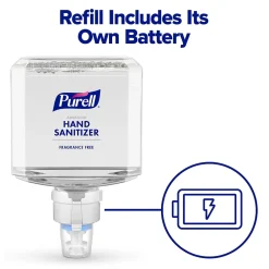 ES8 Automatic Floor Stand Hand Sanitizer Dispenser, Graphite/Black (7218-DS)<Purell Discount