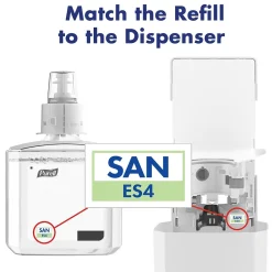 ES4 Wall Mounted Hand Sanitizer Dispenser, White (5020-01)<Purell Outlet