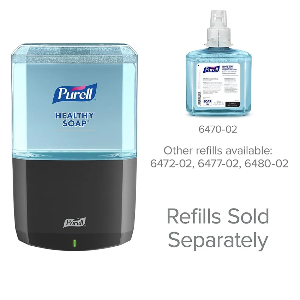 HEALTHY SOAP ES6 Automatic Wall Mounted Hand Soap Dispenser, Graphite (6434-01)<Purell Sale
