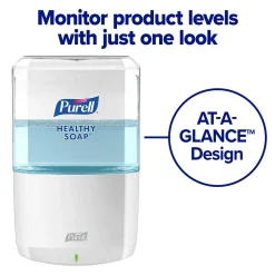 HEALTHY SOAP ES6 Automatic Wall Mounted Hand Soap Dispenser, White (6430-01)<Purell Outlet