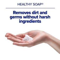 HEALTHY SOAP Foaming Hand Soap Refill for CS6 Dispenser, 1200 ml, 2/Carton (6574-02)<Purell