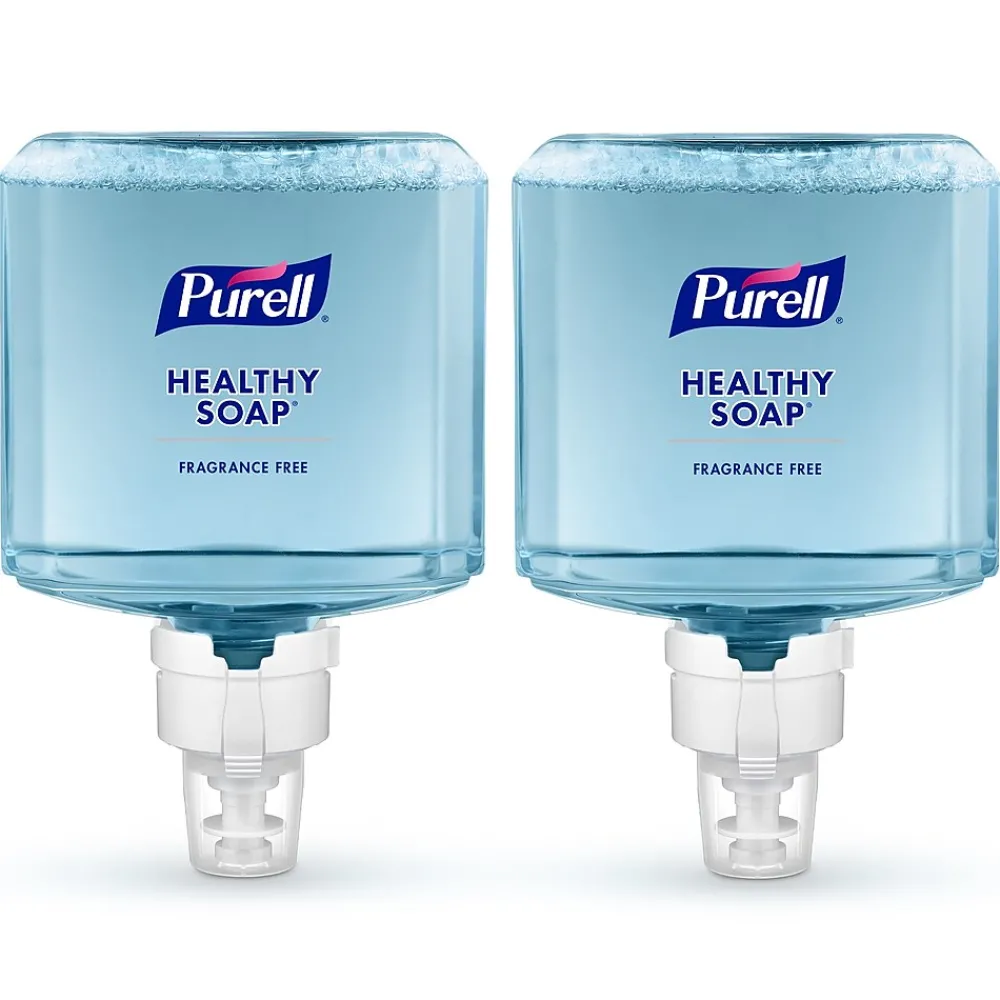 HEALTHY SOAP Foaming Hand Soap Refill for ES8 Dispenser, 1200 ml, 2/Carton (7772-02)<Purell Best