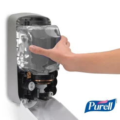 TFX Automatic Wall Mounted Hand Sanitizer Dispenser, Dove Gray (2720-12)<Purell Best