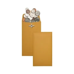 Online Quality Park #10 Clasp & Moistenable Glue Kraft Catalog Envelope, 3.38