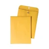Outlet Quality Park Clasp & Moistenable Glue Kraft Catalog Envelopes, 11.5" x 14.5", Kraft, 100/Box (QUA37805)