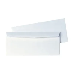 Sale Quality Park Gummed #10 Business Envelopes, 4 1/8" x 9 1/2", White Wove, 500/Box (QUA90020)