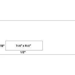 Online Quality Park Park Ridge #10 Window Envelope 4 1/8" x 9 1/2", White, 500/Box (QUA21330)