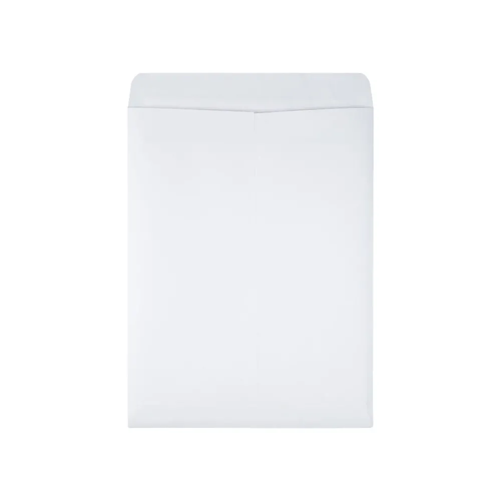 Clearance Quality Park Redi-Seal Catalog Envelopes, 9.5" x 12.5", White Wove, 100/Box (QUA43617)