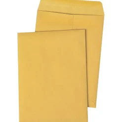Online Quality Park Redi-Seal Kraft Catalog Envelope, 10" x 13", Kraft, 100/Box (43767)