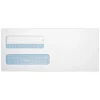 Best Quality Park Redi-Seal Self Seal Security Tinted #9 Double Window Envelope, 3 7/8" x 8 7/8", White Wove, 1000/Pack (24529-1000)