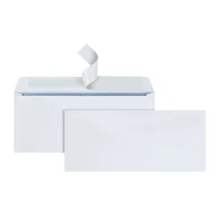 New Quality Park Redi-Strip Self Seal Security Tinted #10 Business Envelope 4 1/8" x 9 1/2", White, 1000/Carton (QUA69122B)