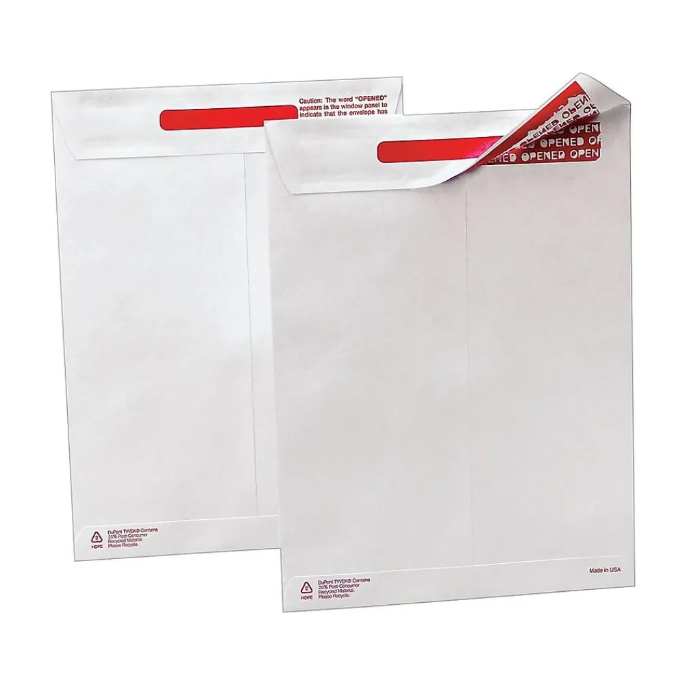 Outlet Quality Park Survivor Tyvek Self Seal Document Envelope 10" x 13", White, 100/Box (QUAR2420)