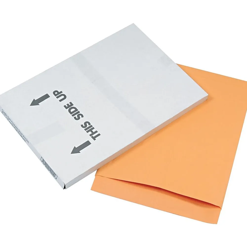 Online Quality Park Unsealed Kraft Catalog Envelope, 22" x 17", Kraft, 25/Box (42356)