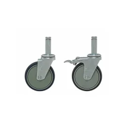 Shelving*Unbranded Quantum Storage 5" x 1-1/4" Swivel Stem Casters, Set of 4 (WR-00H)