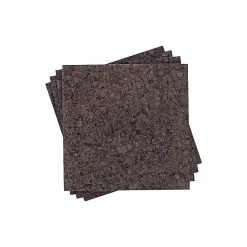 Bulletin*Quartet Cork Bulletin Boards, Frameless, 1'H x 1'W (101)