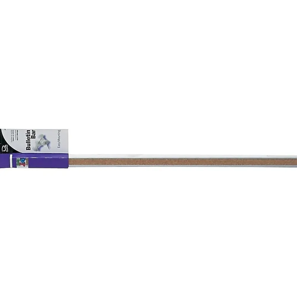 Bulletin*Quartet I Cork Bar, Aluminum Frame, 1"H x 24"W (2004)