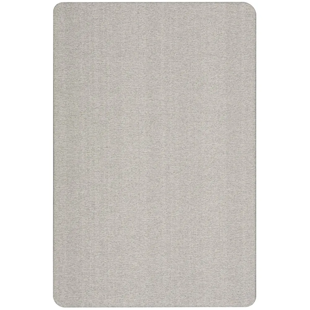 Bulletin*Quartet Oval Office Fabric Bulletin Board, Frameless, 3' x 2' (7683G)