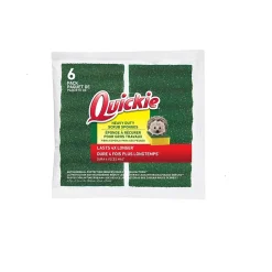 Long Lasting Heavy Duty Scrubber Sponge, 6/Pack (2052220)<Quickie Hot